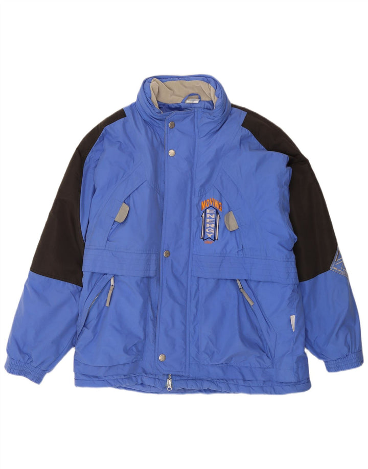 ETIREL muška skijaška jakna UK 40 Large Blue Colourblock najlon