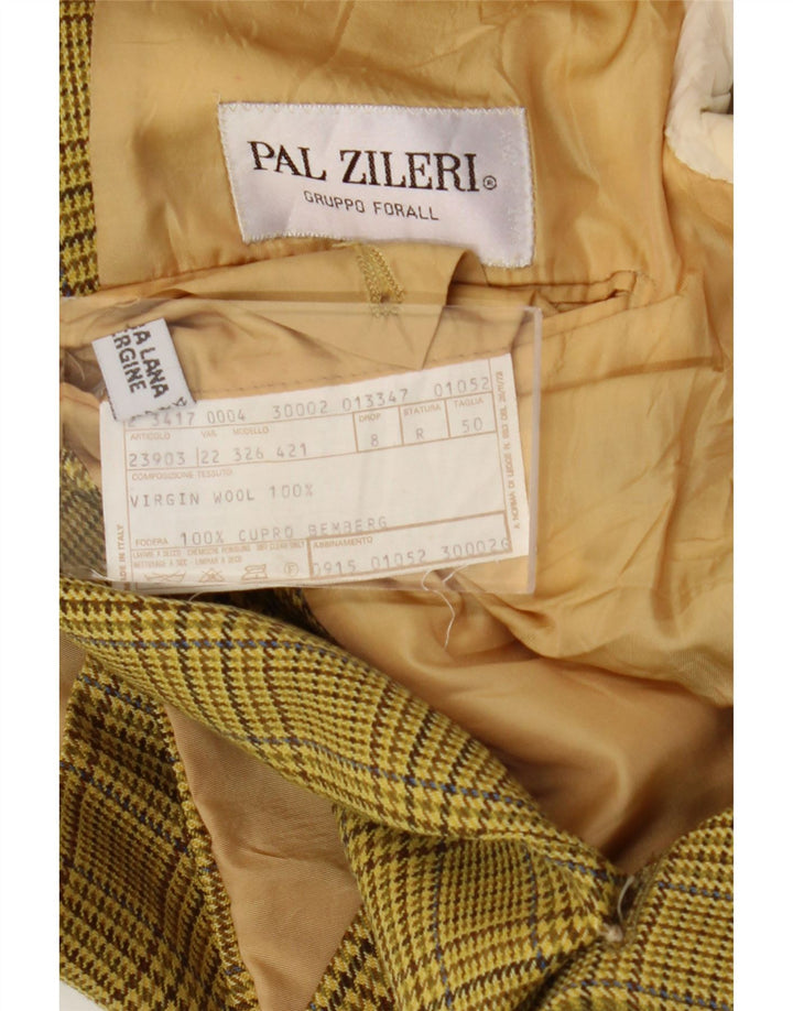 Pal Zileri muška jakna s 2 gumba IT 50 Large Green Houndstooth