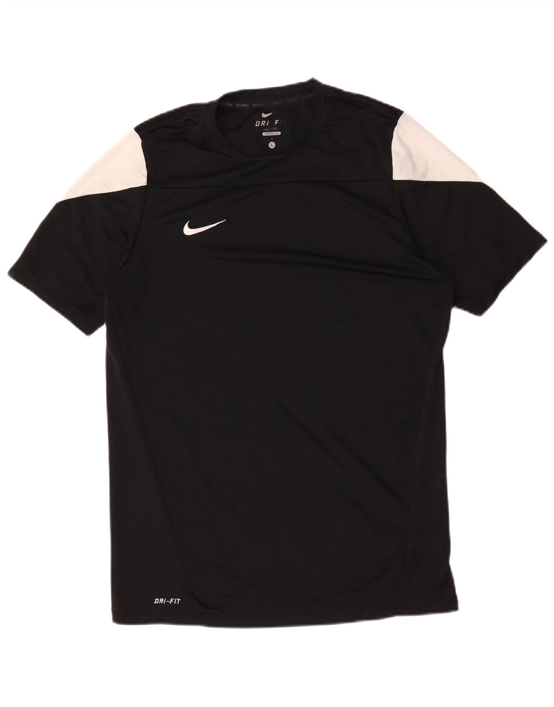 Nike Dri Fit majica kratkih rukava velika crna poliesterska boja