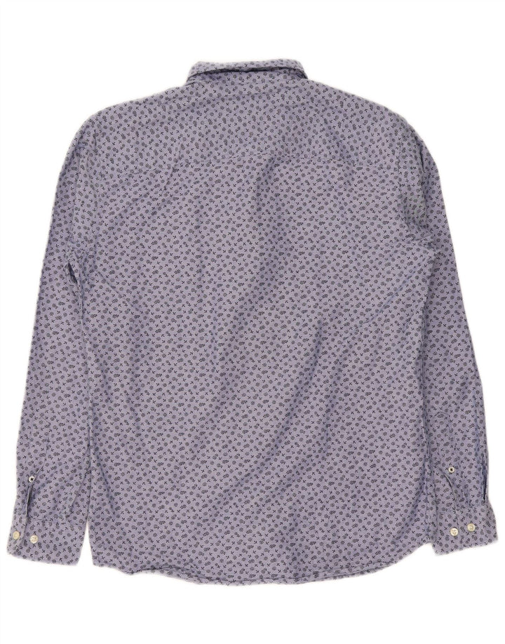 Jack & Jones muška košulja Srednje plavi cvjetni pamuk