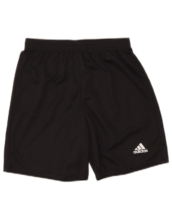 Adidas Sportske kratke hlače za dječake 13-14 godina crne sportske od poliestera