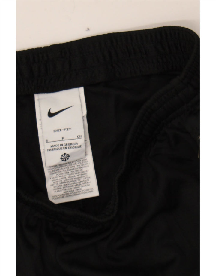 NIKE Womens Dri Fit Tracksuit Trousers UK 8 Small  Black Polyester Vintage Nike and Second-Hand Nike from Messina Hembry 