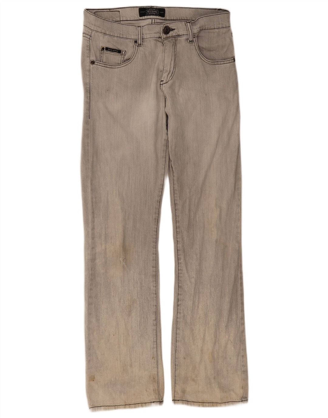 Rica Lewis muške traperice IT 48 srednje W32 L33 sive