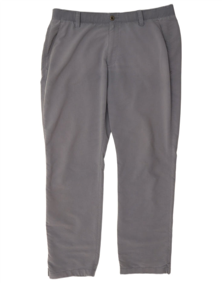Under Armour muške ravne chino hlače W38 L32 sive