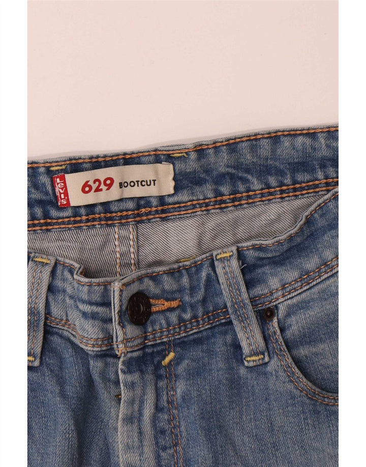 Levi's ženske 629 Bootcut traperice W28 L30 Plave