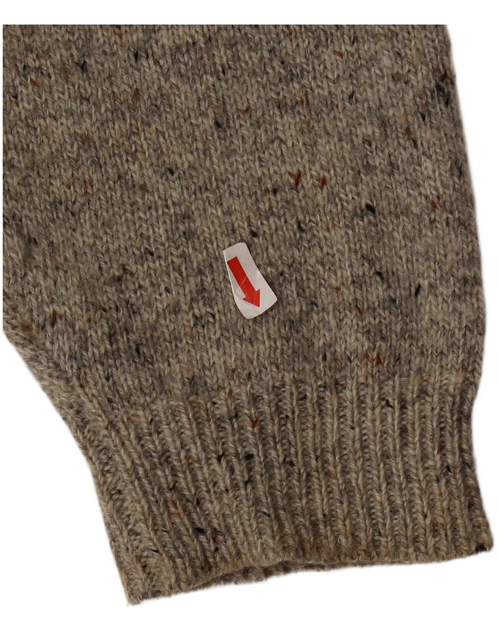 Superdry muški džemper s okruglim izrezom 3XL od sive pjegave vune