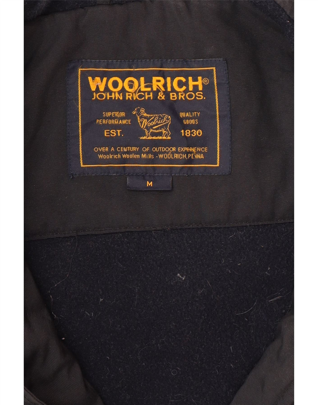 WOOLRICH muška bomber jakna UK 38 srednje crna