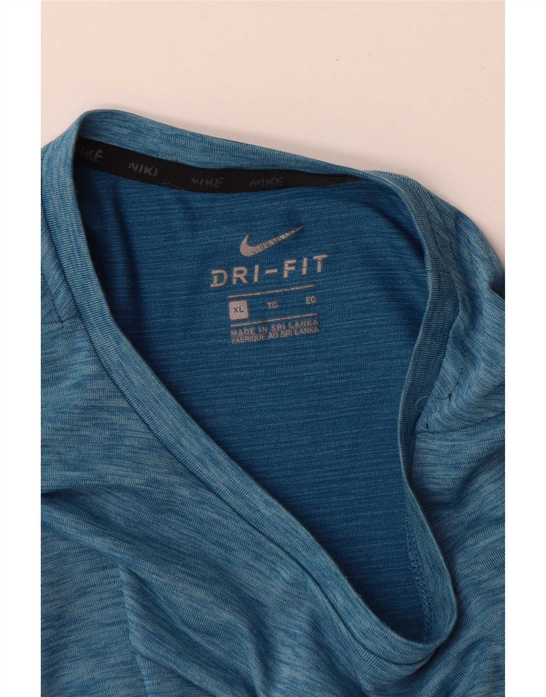 Nike Dri Fit T-Shirt Top XL Blue