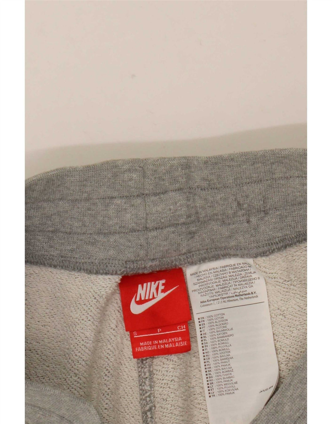 Nike muške kratke sportske kratke hlače s grafičkim motivima male sive pamučne boje