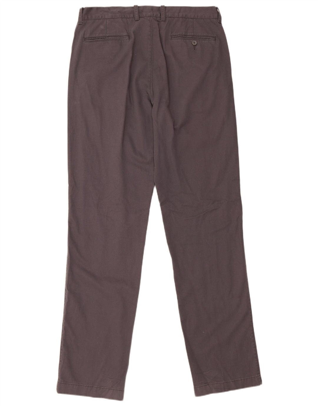 J. CREW Muške The Bleecker ravne chino hlače W34 L36 sivi pamuk