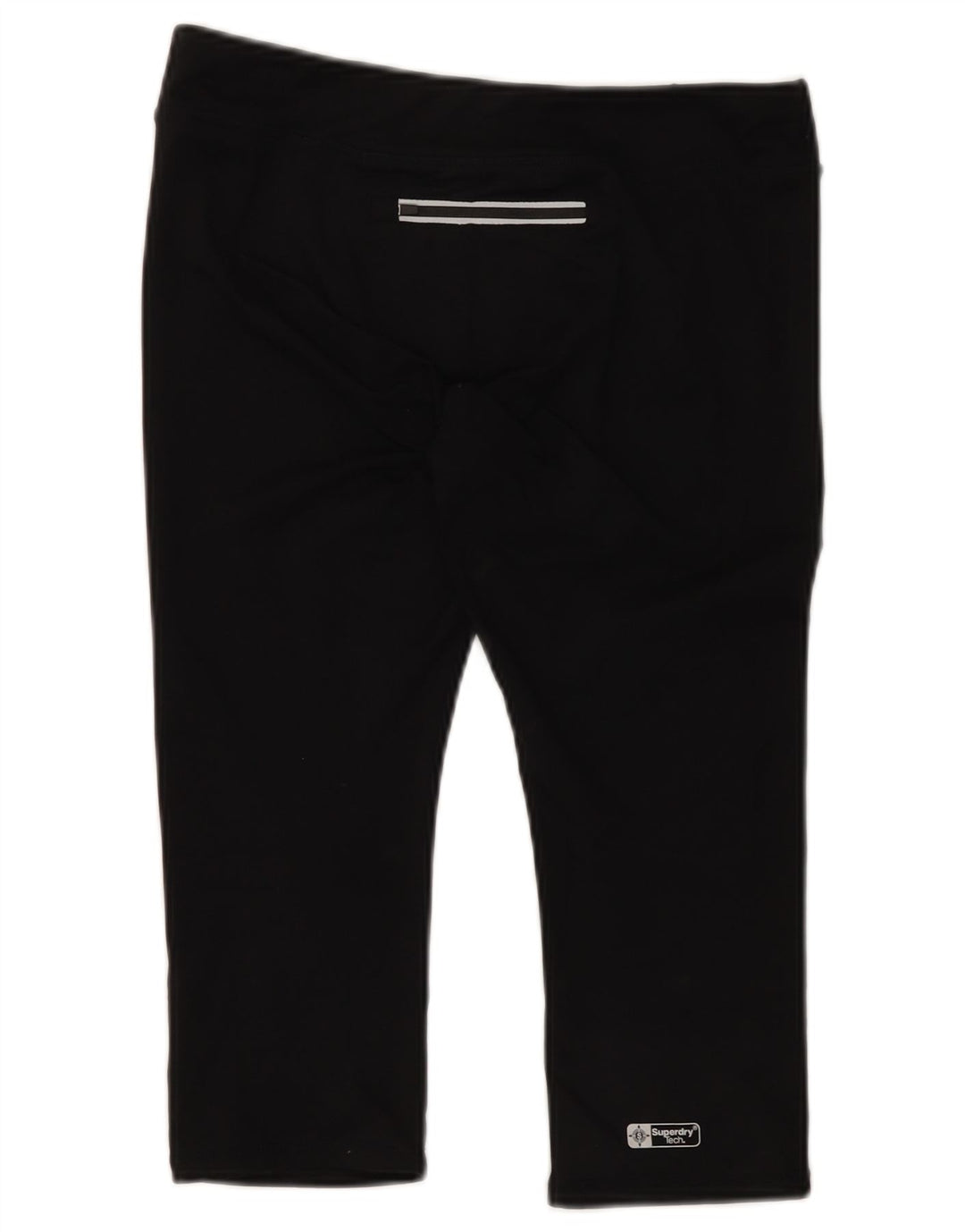 Superdry ženske Graphic Capri tajice UK 12 Srednji crni poliester