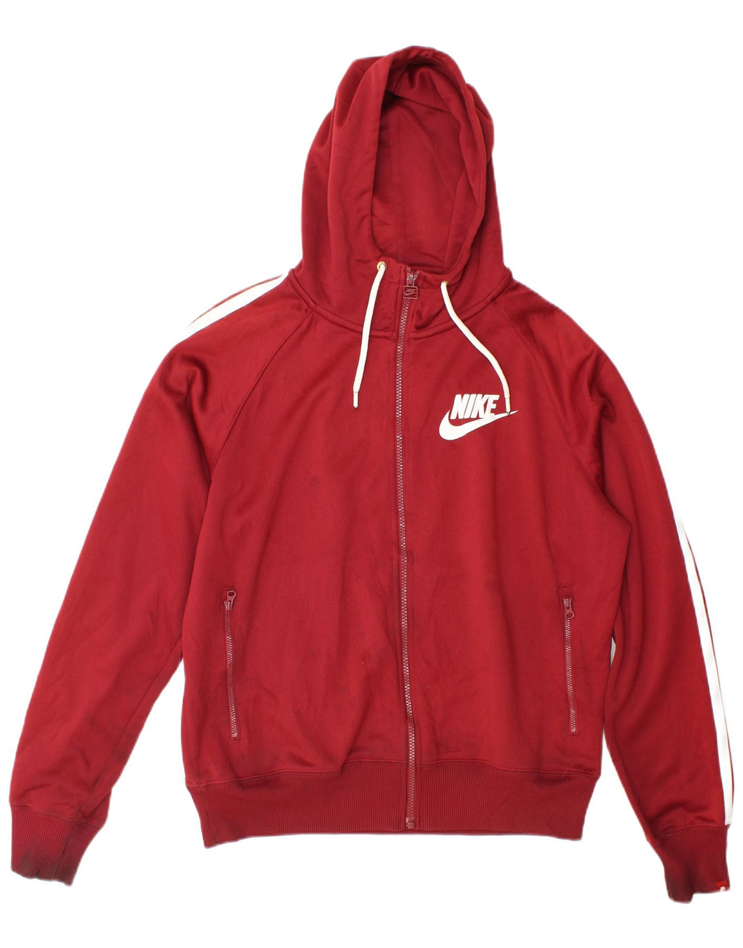 Nike muška gornja jakna trenirke Srednji tamnocrveni poliester