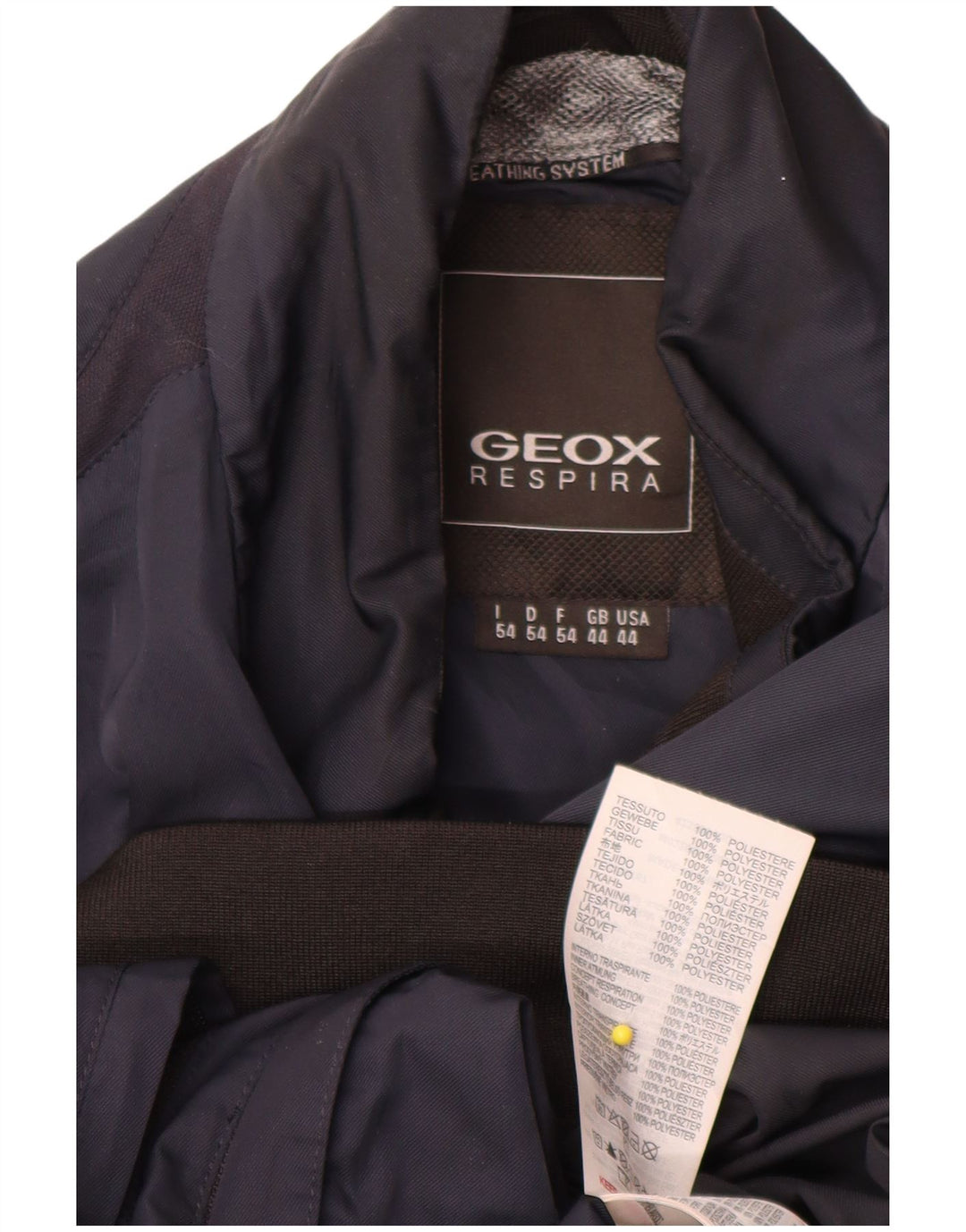 Geox muška bomber jakna Respira UK 44 2XL tamnoplavi poliester