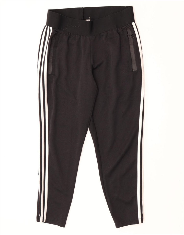 Adidas ženske hlače za trenirku UK 12/14 Srednje crni poliester