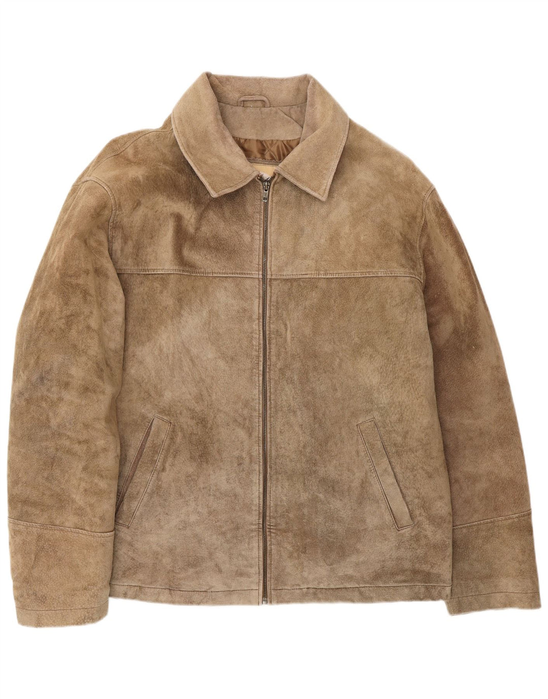 Vintage muška antilop jakna IT 54 2XL smeđa koža