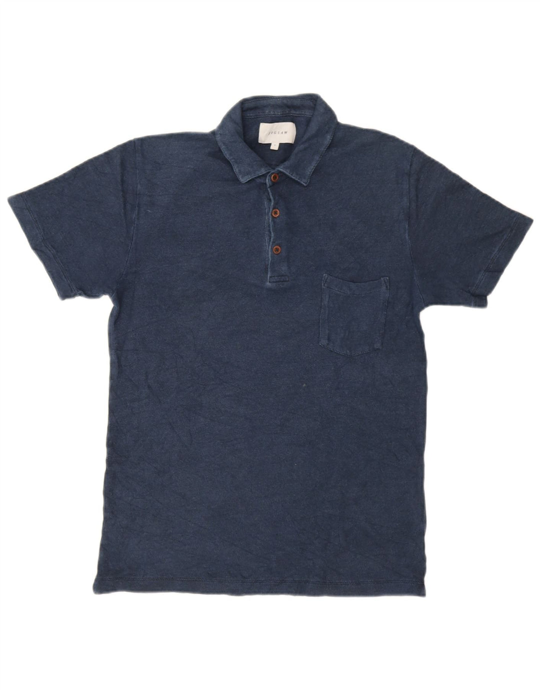 Jigsaw muška polo majica mala tamnoplava pamučna