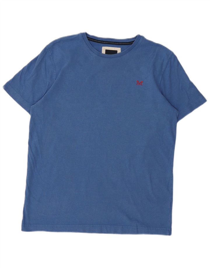 Crew Clothing Muška majica kratkih rukava Srednje plavi pamuk