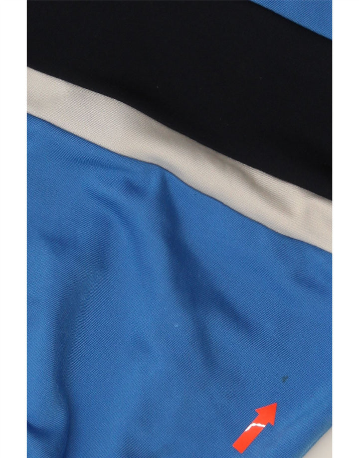 Adidas trenirka za dječake 11-12 godina plava poliesterska boja