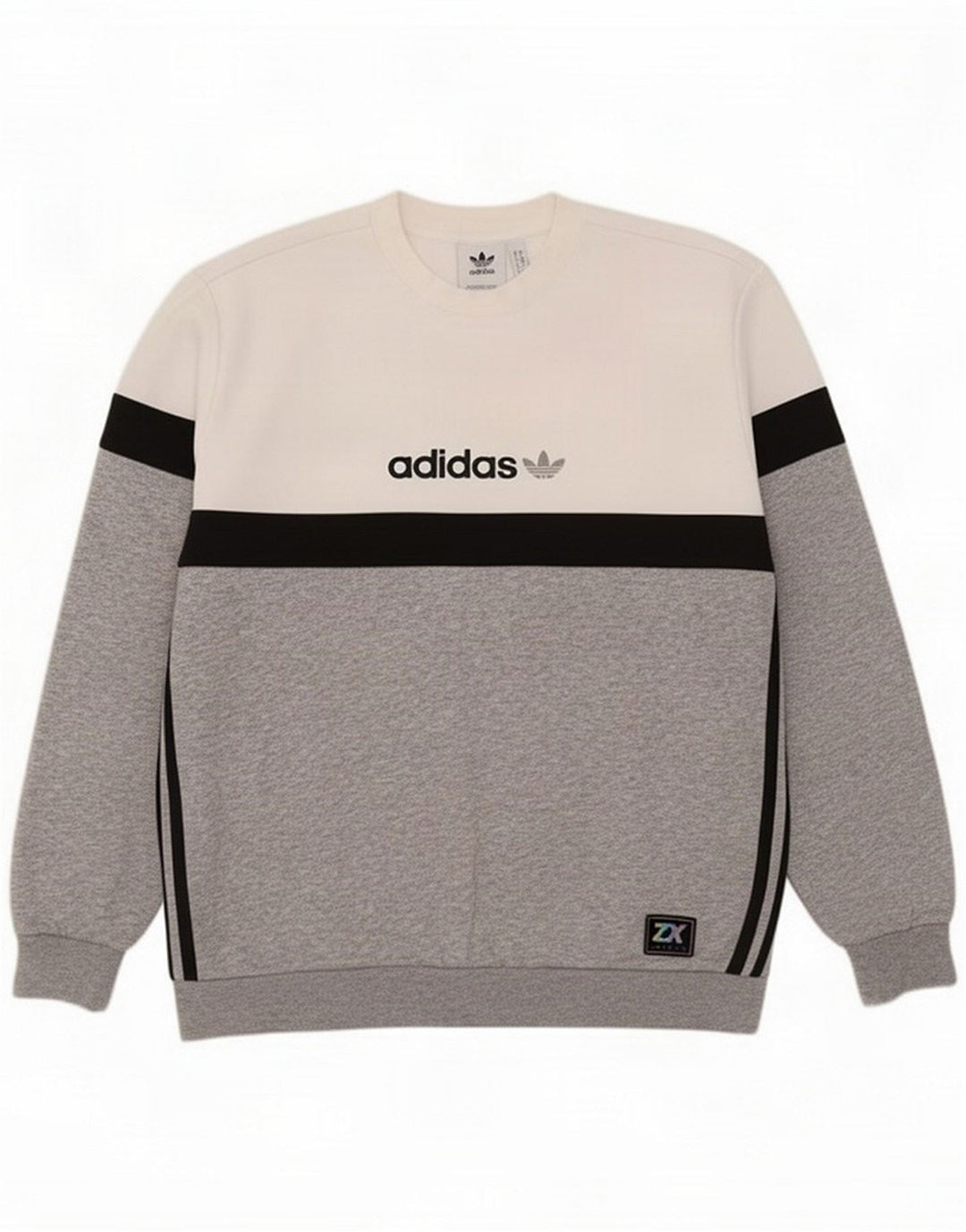 Adidas muška trenirka s grafičkim motivima srednje bijele poliesterske boje