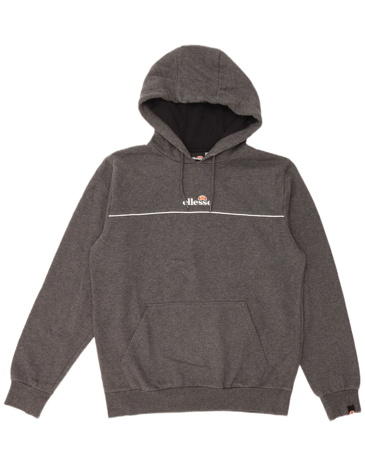 Ellesse muška majica s kapuljačom Veliki sivi pamuk