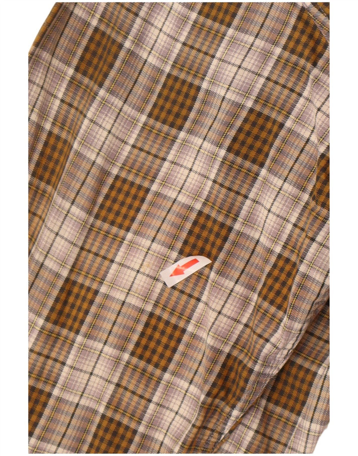 Wrangler muška flanelska košulja XL smeđe karirane