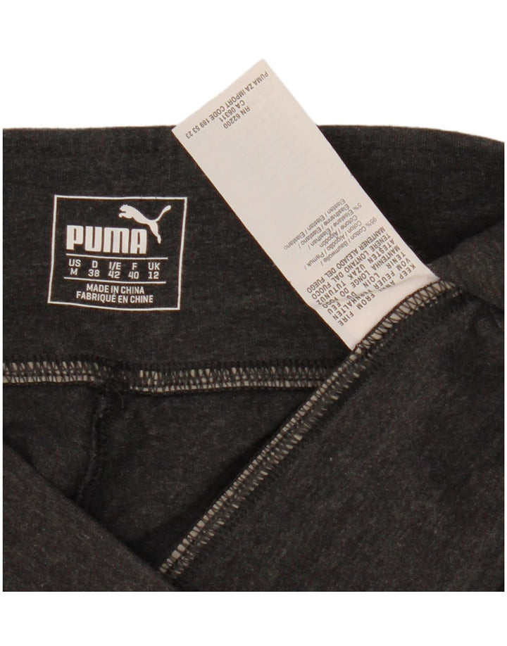Puma ženske Capri tajice UK 12 srednje sive pamučne