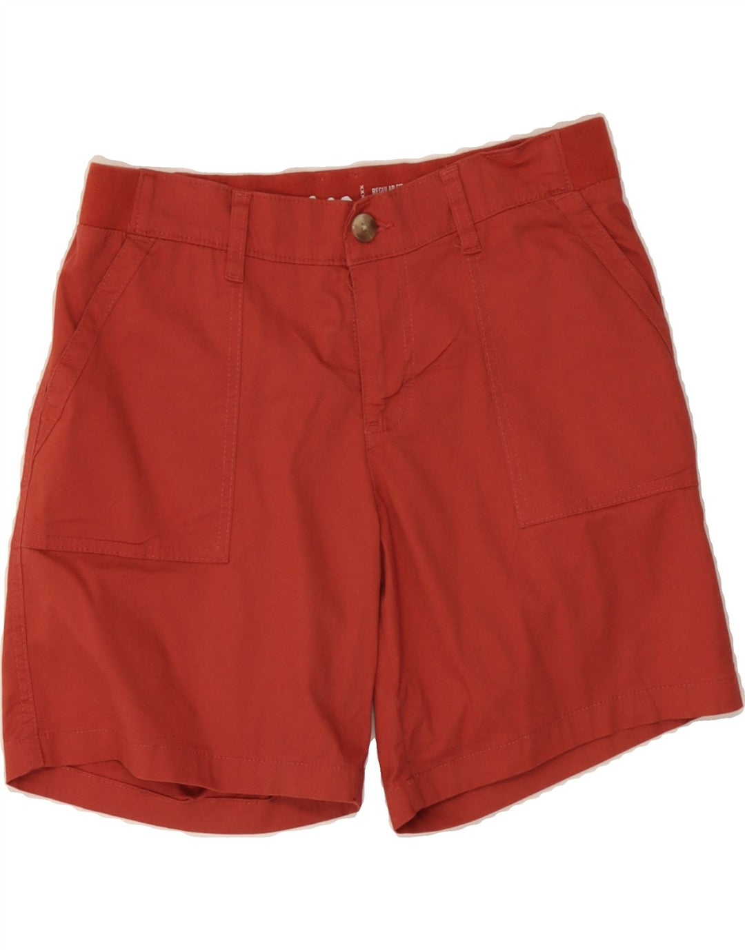 LEE Womens Bermuda Mid Rise Chino Shorts US 6 Medium W32  Red Cotton Vintage Lee and Second-Hand Lee from Messina Hembry 