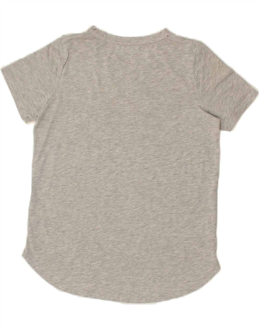 OASIS Womens Rainbow Oversized Graphic T-Shirt Top UK 10 Small Grey Vintage Oasis and Second-Hand Oasis from Messina Hembry 