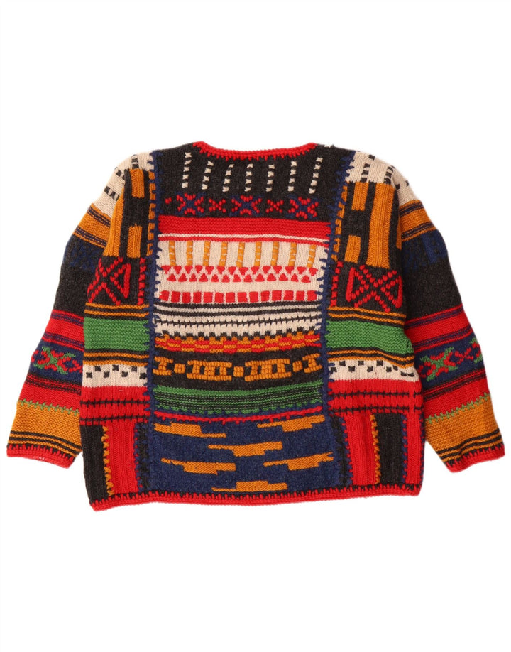 THE WEST END Ženski džemper s morskim izrezom UK 14 Srednje višebojan