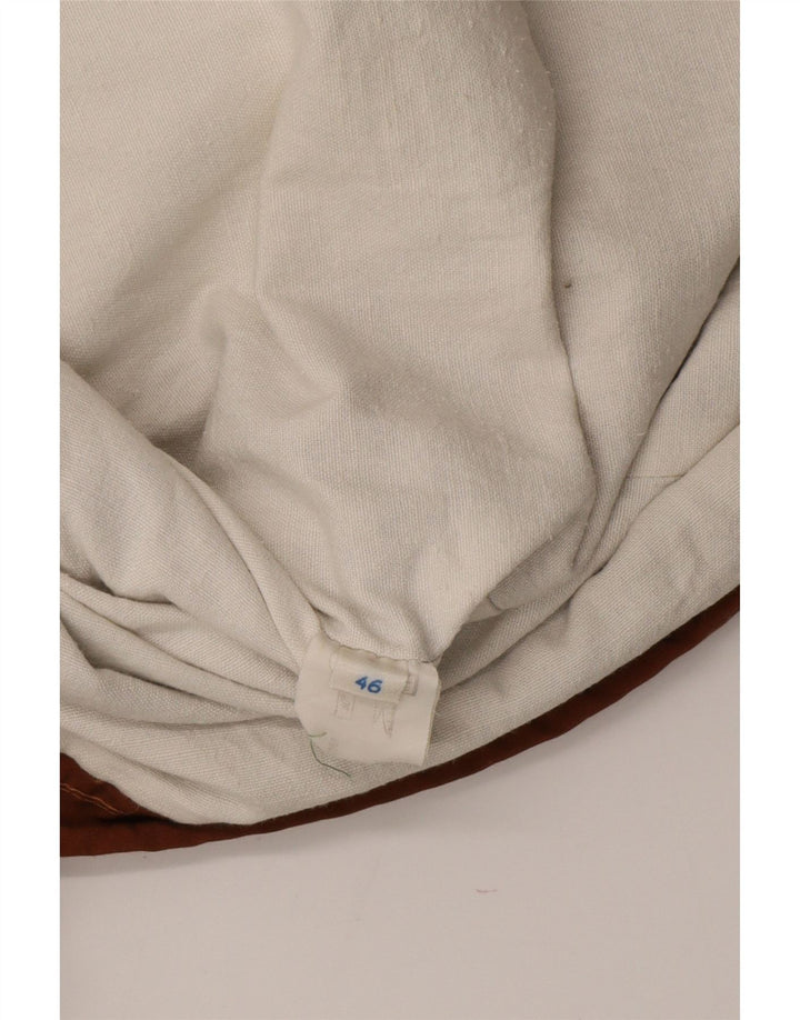 Vintage muška vjetrovka s kapuljačom IT 46 Small Beige Colourblock