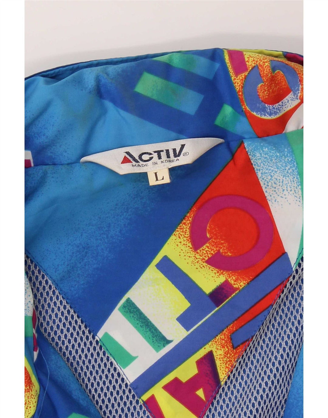 Aktivna muška bomber jakna s kapuljačom UK 40 Large Blue Colourblock