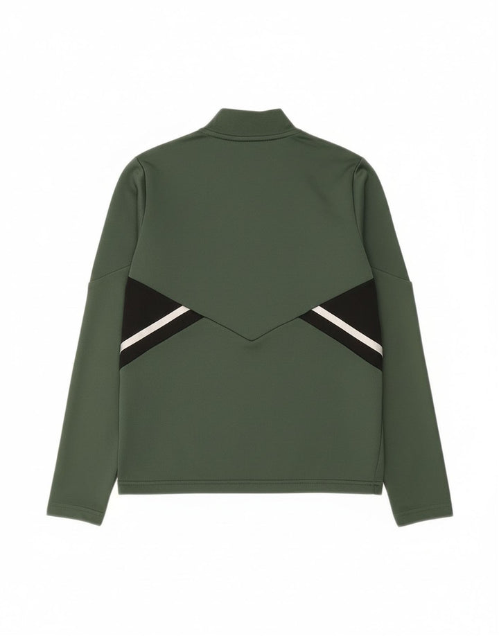 Adidas Boys Graphic Pullover Trenirka Top 9-10 Years Kaki