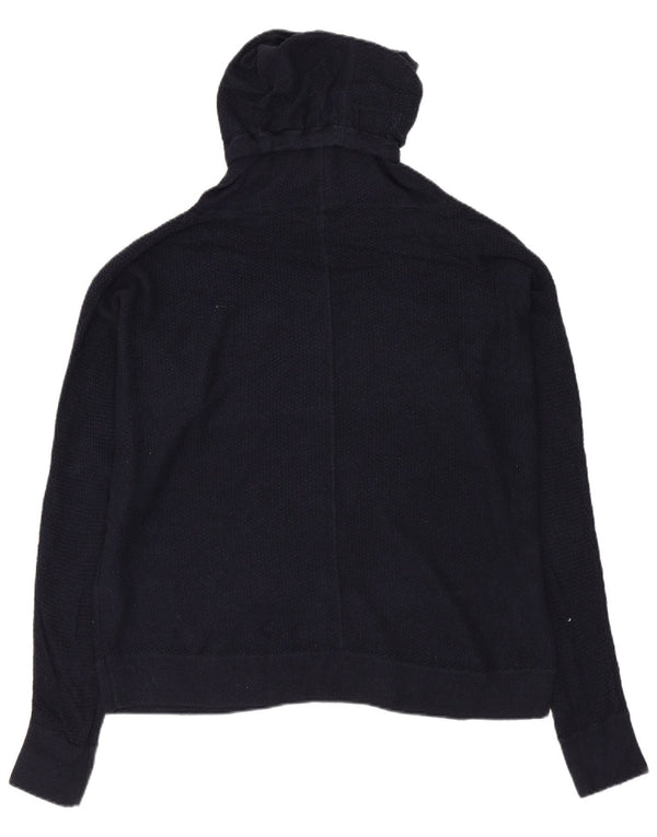 LOUNGE Ženski pulover s velikim ovratnikom UK 10 Mali tamnoplavi