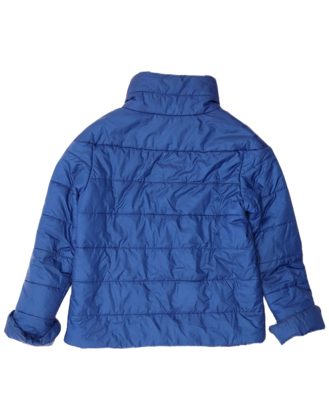 CAVALLI ženska podstavljena jakna IT 46 veliki plavi poliester