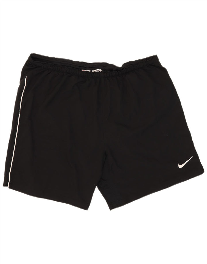 Nike muške sportske kratke hlače 2XL crni poliester