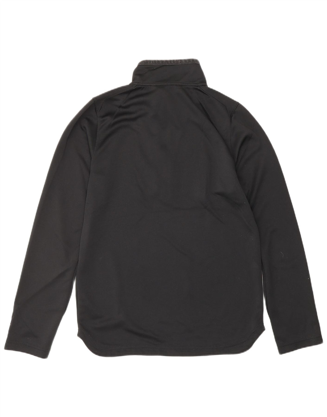 REEBOK Muški gornji dio trenirke s grafičkim zip izrezom, mali crni poliester