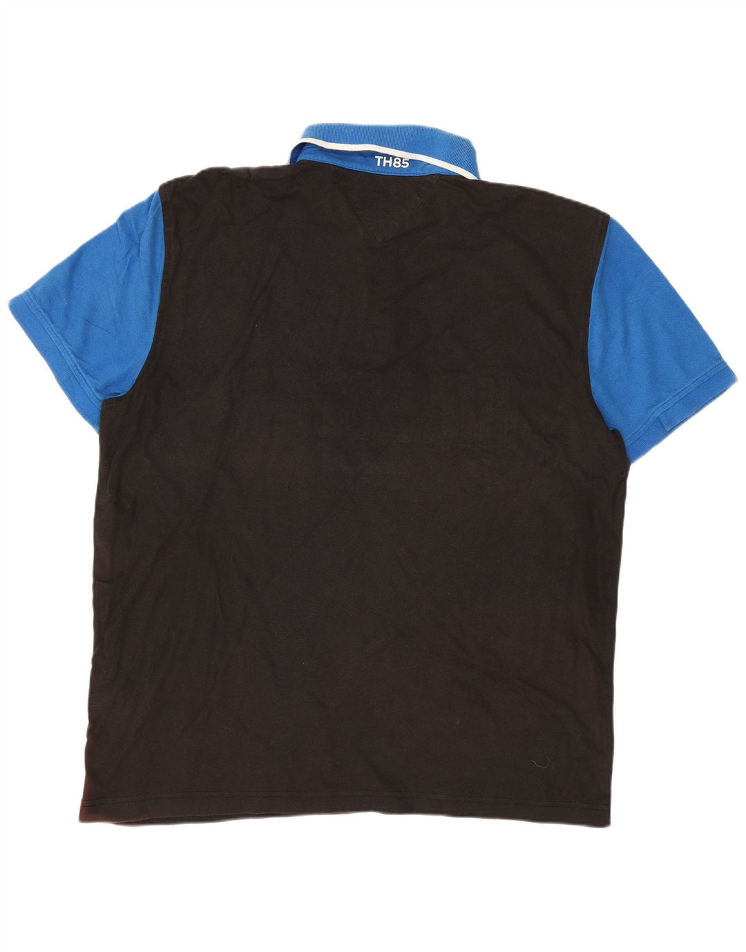 Tommy Hilfiger muška polo majica veliki crni pamuk u blokovima boja