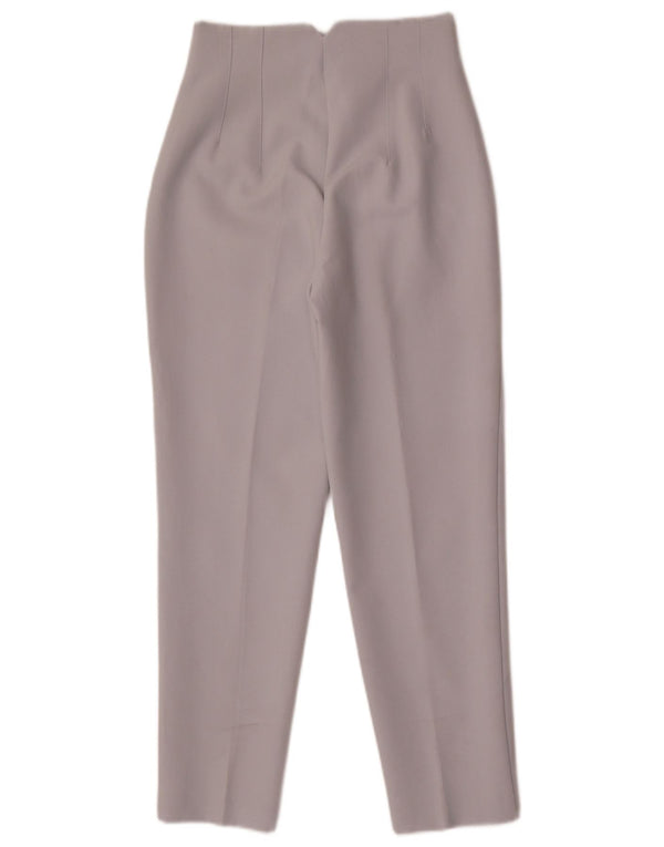 Zara ženske sužene chino hlače visokog struka XS W24 L27 sive