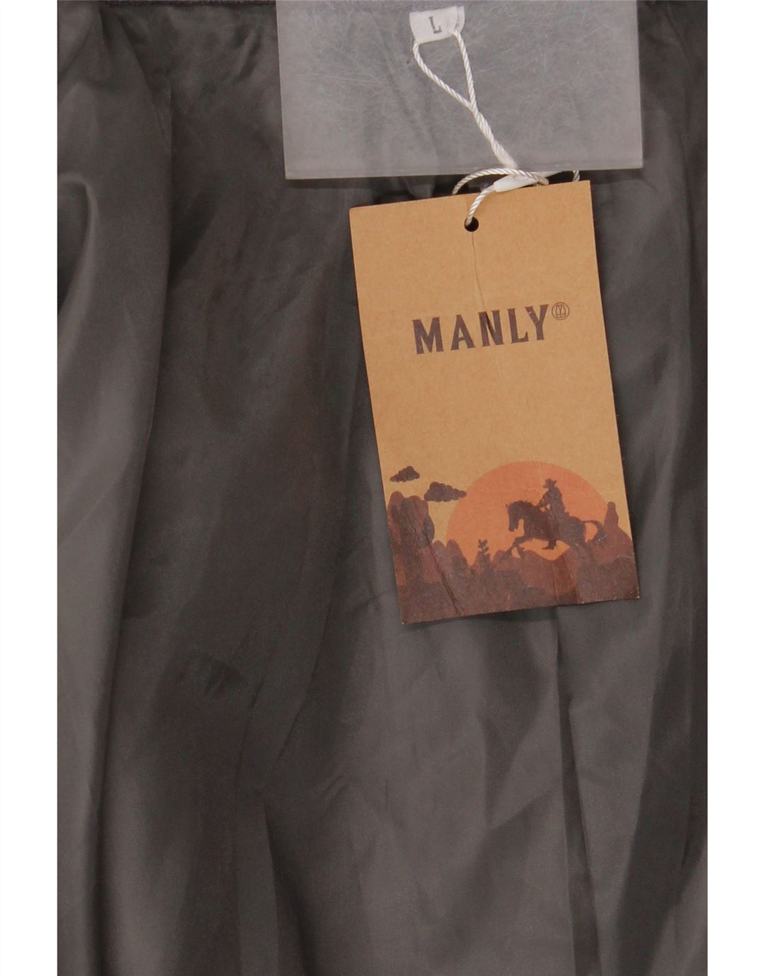 Vintage muški kaput UK 40 veliki sivi