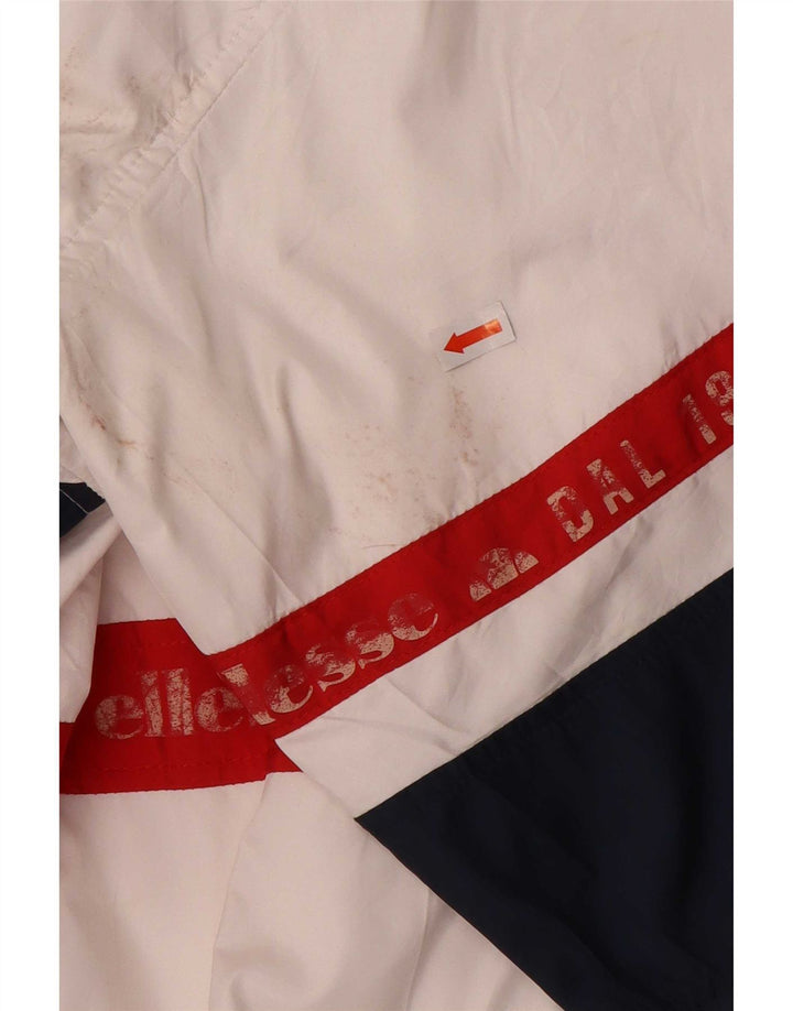 Ellesse muška gornja jakna trenirke Graphic Large White Colourblock