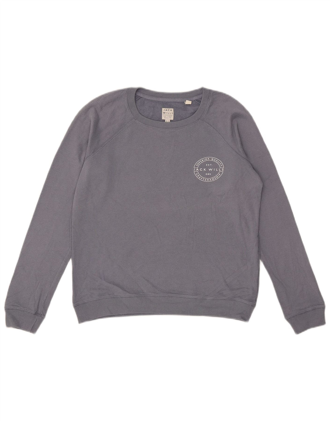 Jack Wills Ženski preveliki džemper UK 10 Small Blue