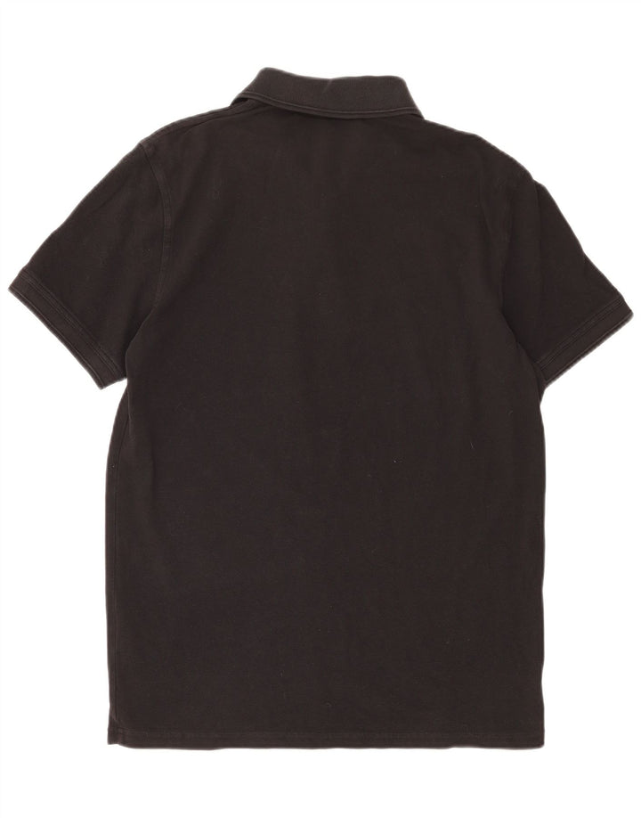 HUGO BOSS Muška uska polo majica Srednje crni pamuk