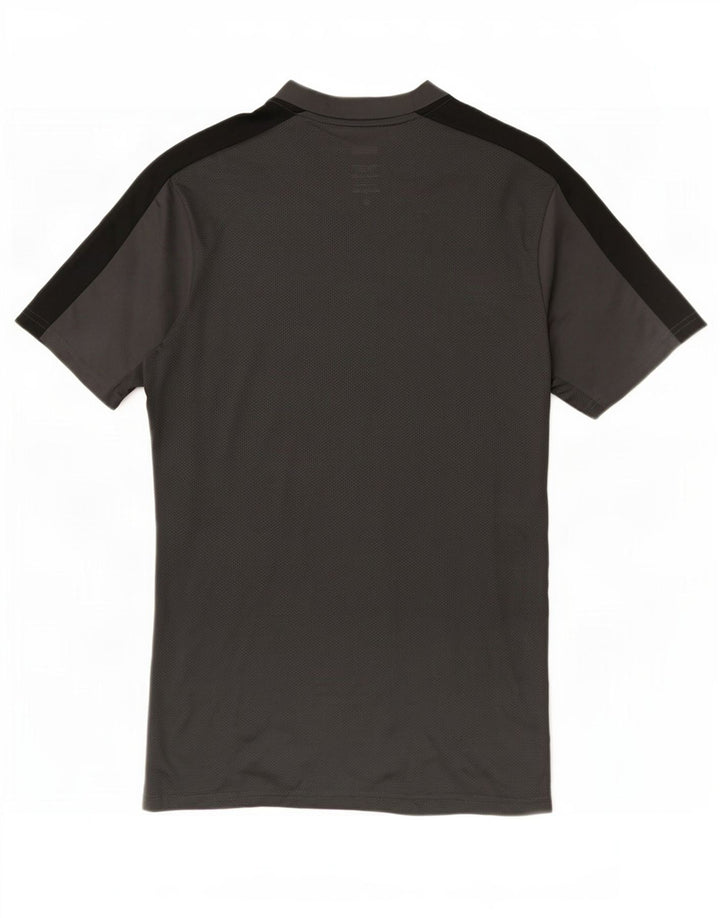 Nike muška Dri Fit majica kratkih rukava srednje siva poliester