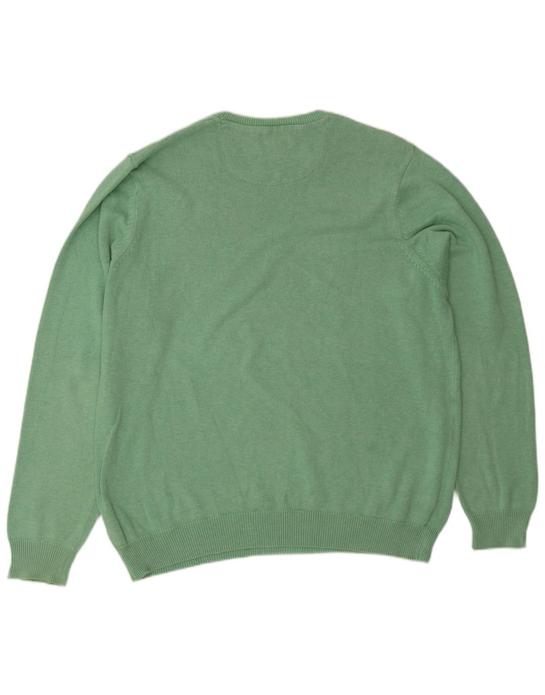Marks & Spencer muški pulover s okruglim izrezom Regular Fit Large Green