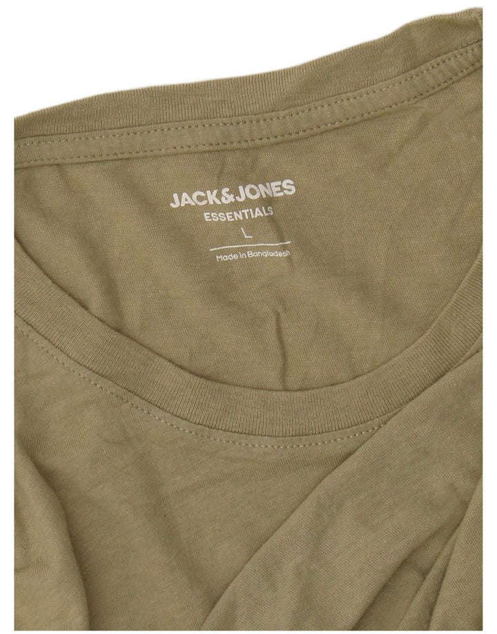 JACK & JONES Muška majica s grafičkim motivima, veliki kaki