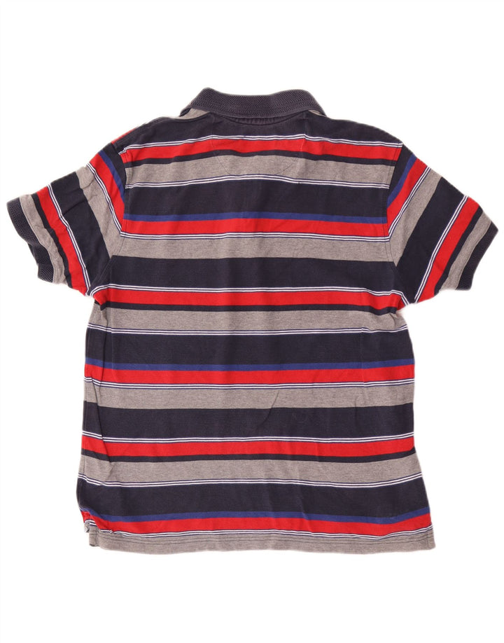 Marks & Spencer muška polo majica Blue Harbor na male raznobojne pruge