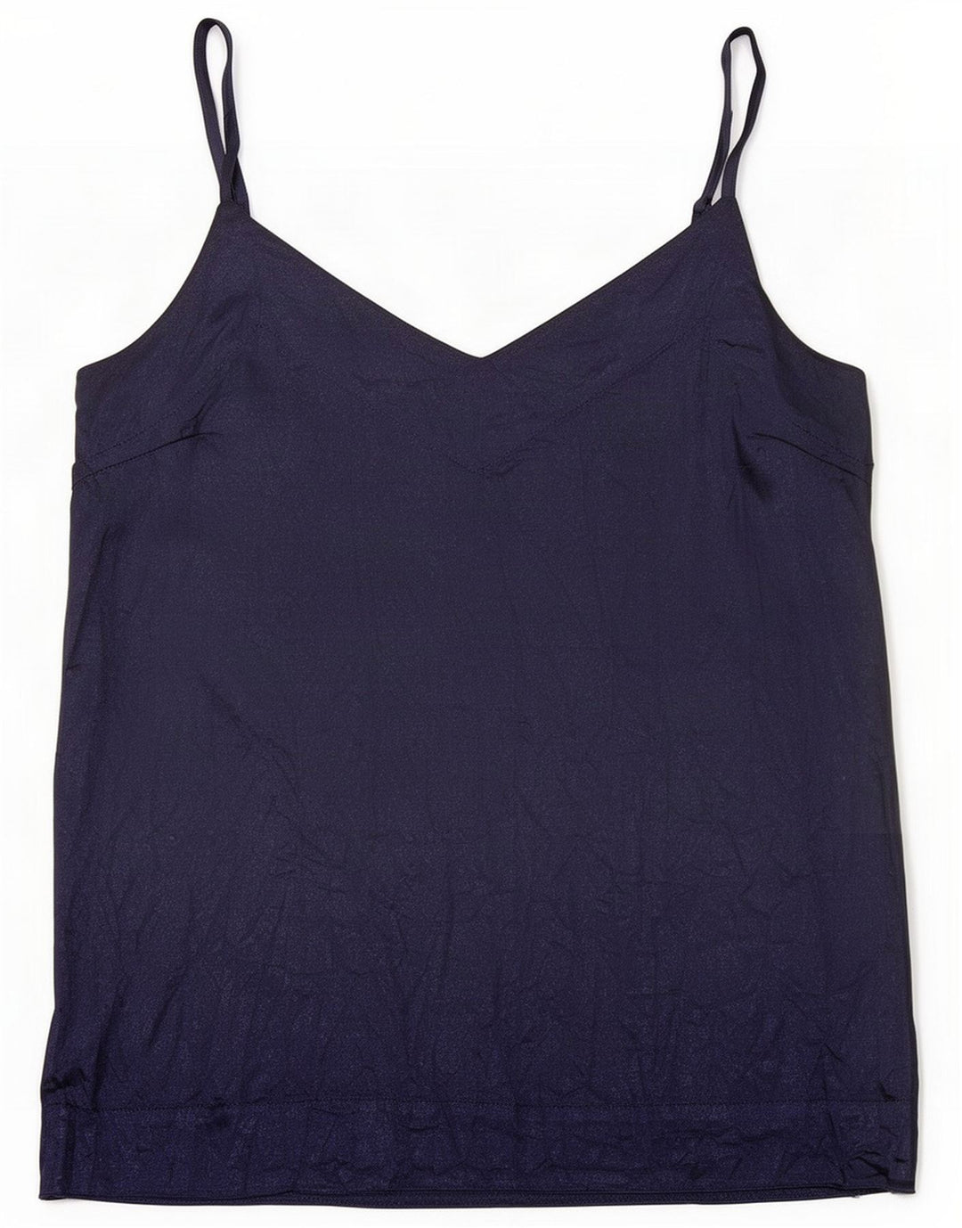 Warehouse Womens Cami Top UK 12 Medium Navy Blue