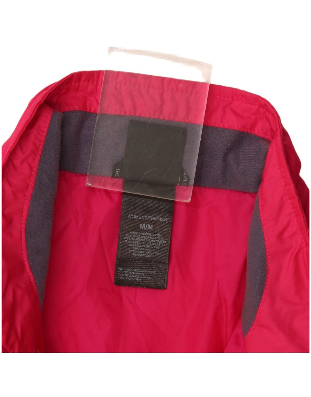 The North Face ženska podstavljena jakna UK 12 srednje ružičasti poliester