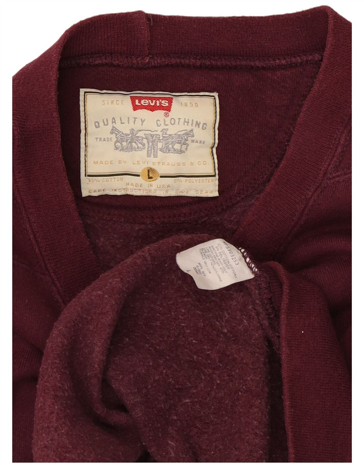 LEVI'S muška majica s kratkim rukavima, veliki kestenjasti pamuk