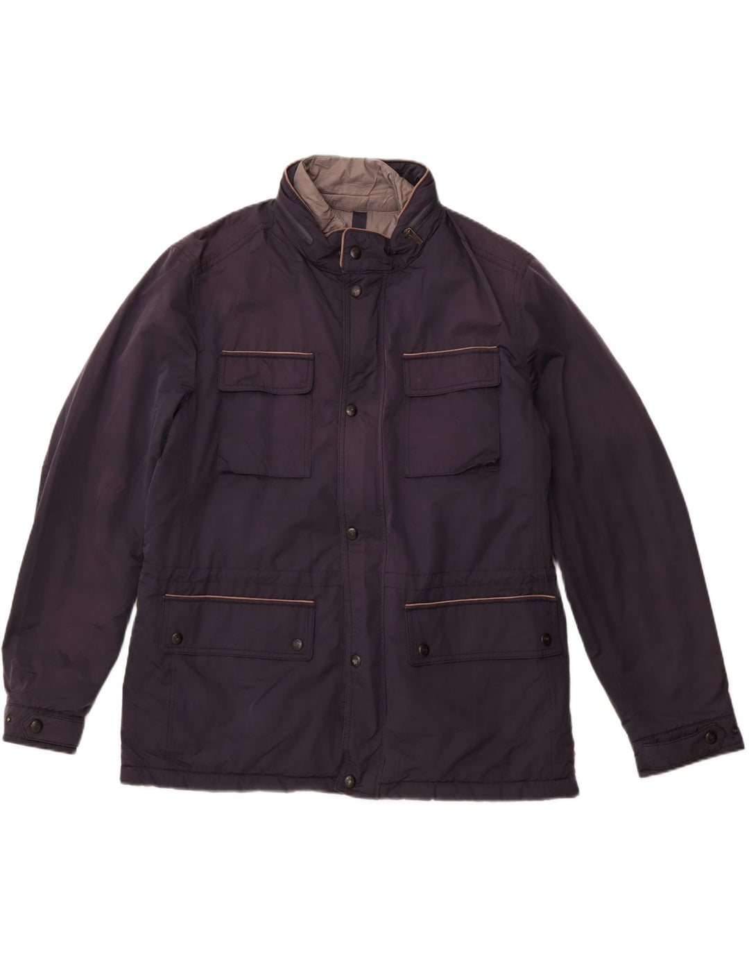 MASSIMO DUTTI muška upotrebna jakna UK 44 2XL tamnoplavi poliester